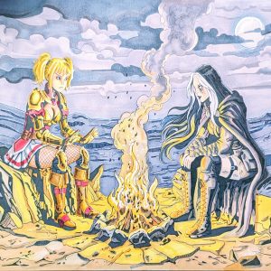 Campfire Companions Art Print